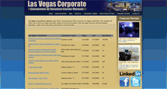 Desktop Screenshot of calendarofconventions.lasvegascorporate.com