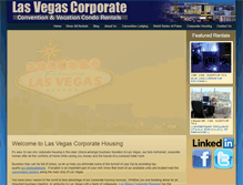Tablet Screenshot of lasvegascorporate.com